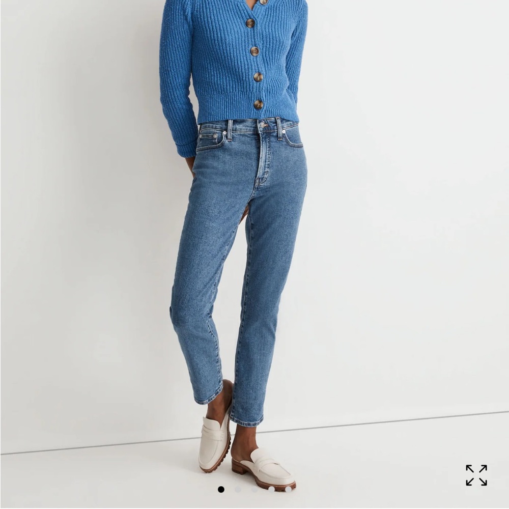 Madewell jeans slim taper leg mid rise perfect vintage jeans 30